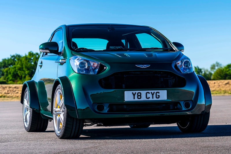 Aston Martin Q Division bespoke custom Cygnet V8 toyota iQ vehicles automobile