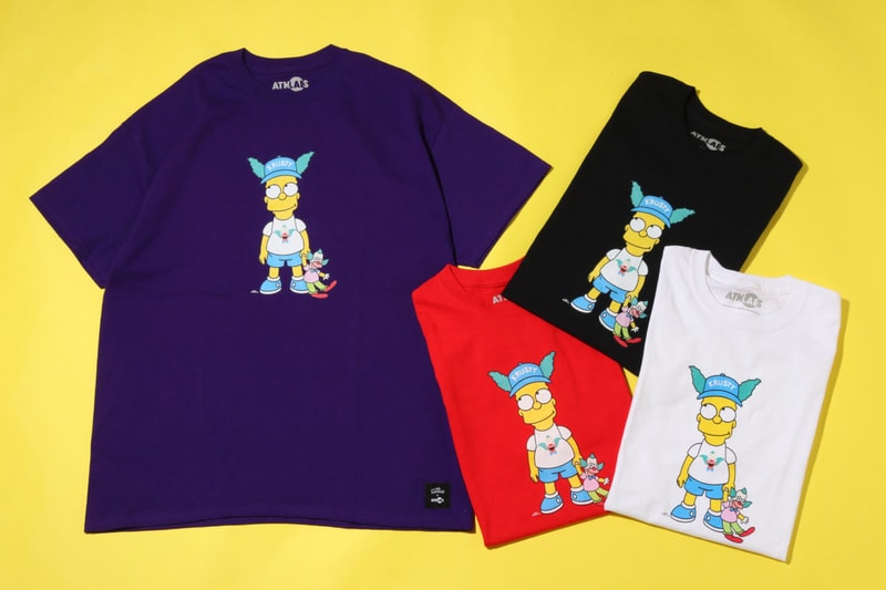 ATMOS lab. The Simpsons 2018 Capsule Collection Collaboration Clothing Fashion Cop Purchase Buy Available
