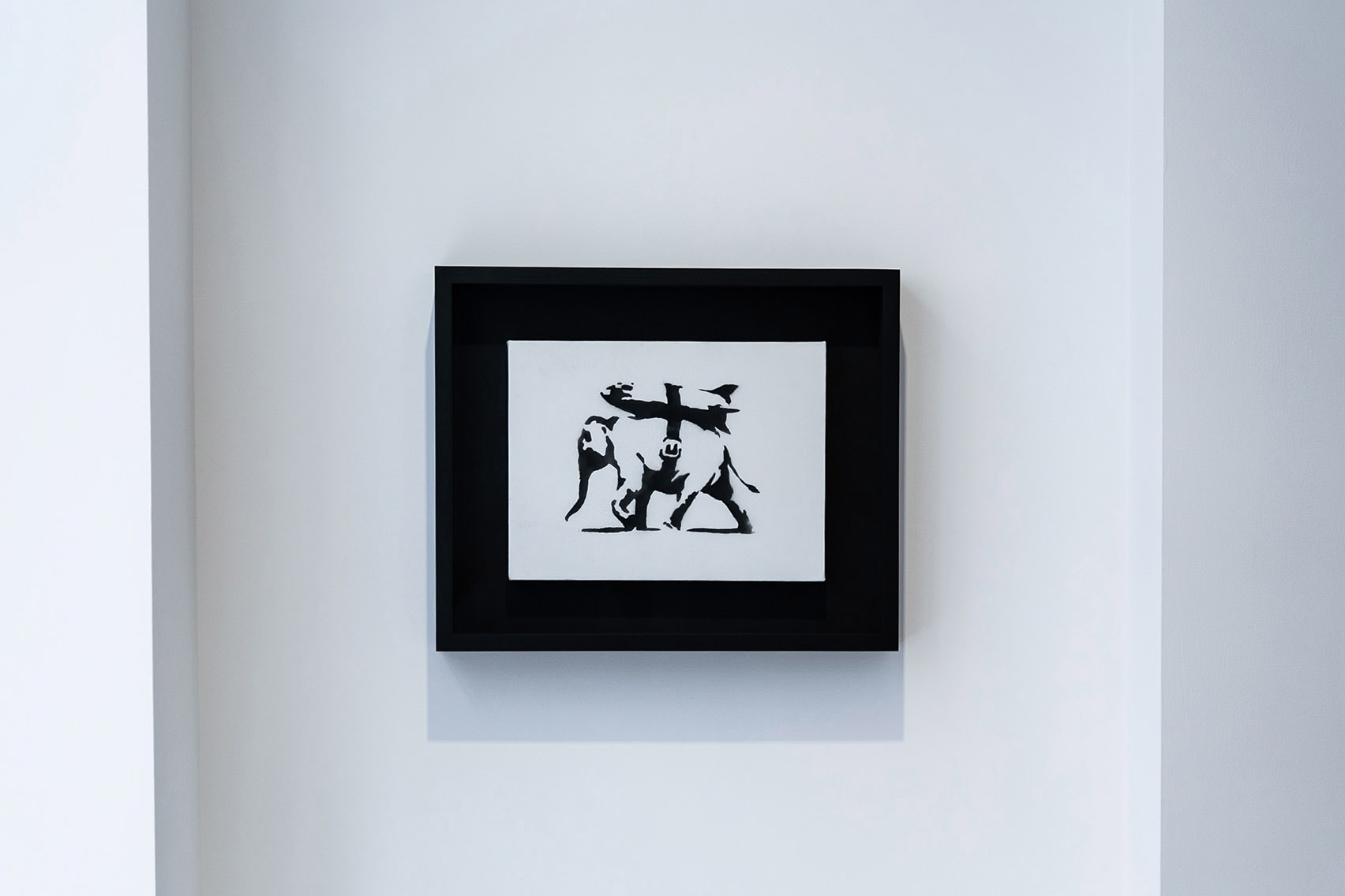 Banksy "Greatest Hits" Exhibition Lazinc London Closer Look Inside Famous Art Pieces