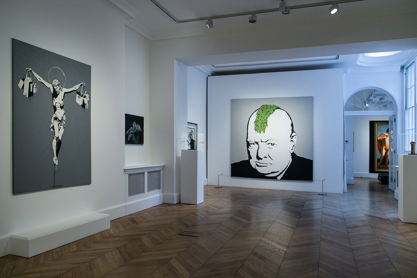 Frameless art exhibition london