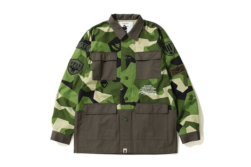 BAPE Splinter Camo Pieces Fall Winter 2018