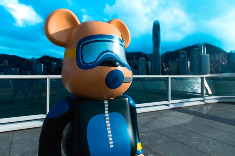 bearbrick harbour city summer chill 2000 percent scuba diver