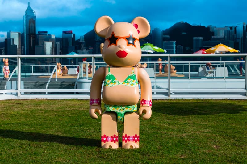 bearbrick harbour city summer chill 2000 percent bikini