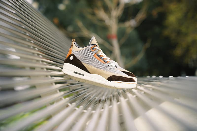 BespokeIND Carhartt "WIP3" Air Jordan 3 Custom sneaker release date jordan brand nike