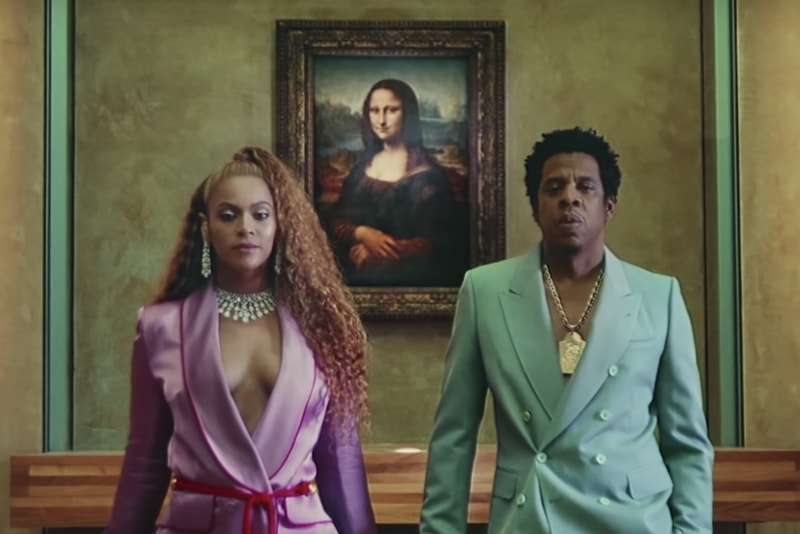 JAY-Z beyonce musee du louvre paris france exhibition artworks paintings