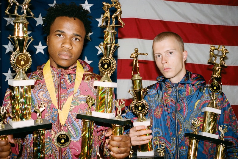 Billionaire Boys Club Fall/Winter 2018 Lookbook Fashion Clothing NASA Viking Project The Vikings Patchwork Paisley Tartan Print Tracksuit Hoodie Jacket T-Shirt Graphic Anton Gottlob Allan Kingdom