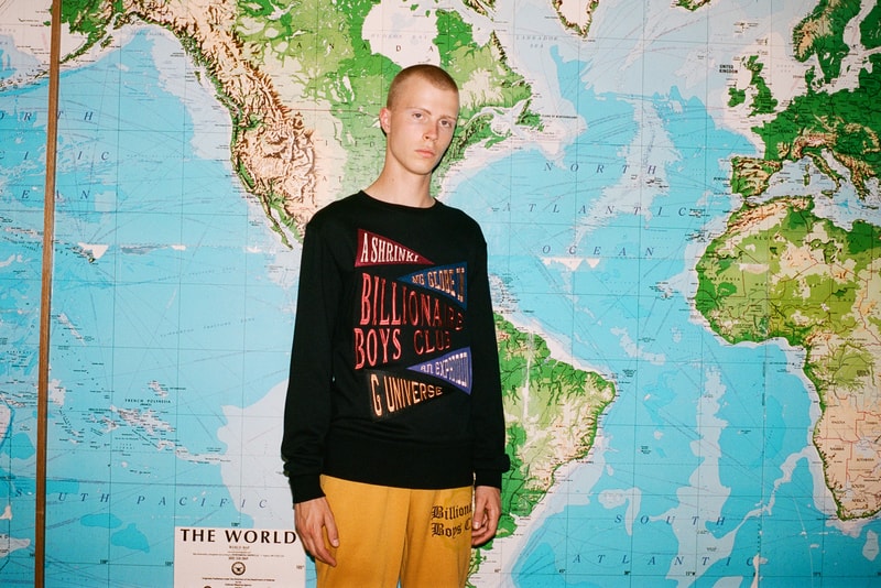 Billionaire Boys Club Fall/Winter 2018 Lookbook Fashion Clothing NASA Viking Project The Vikings Patchwork Paisley Tartan Print Tracksuit Hoodie Jacket T-Shirt Graphic Anton Gottlob Allan Kingdom