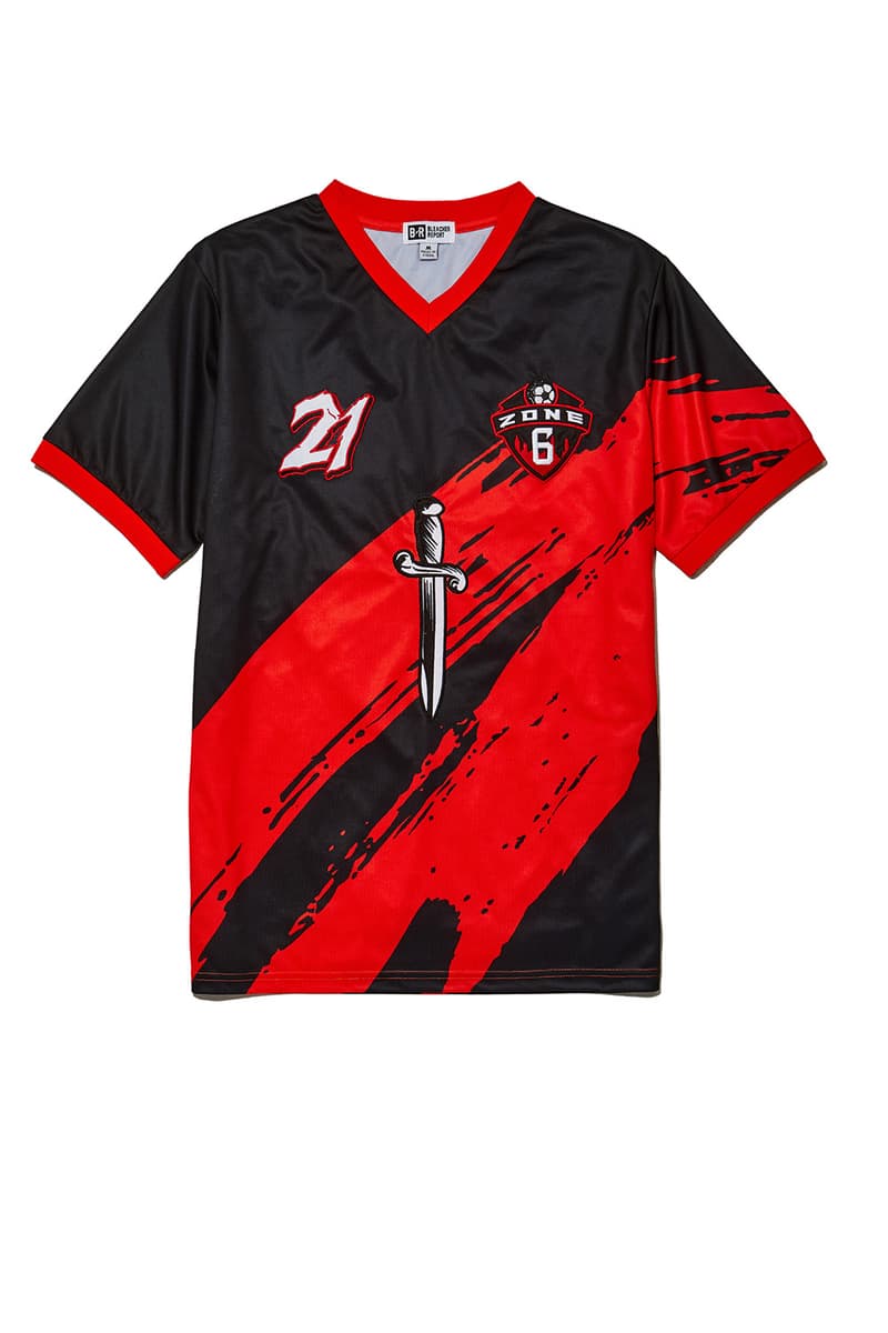 Bleacher Report World Cup Hip Hop Collection 21 Savage Vic Mensa Vince Staples The Roots YBN Nahmir Smokepurpp Jerseys