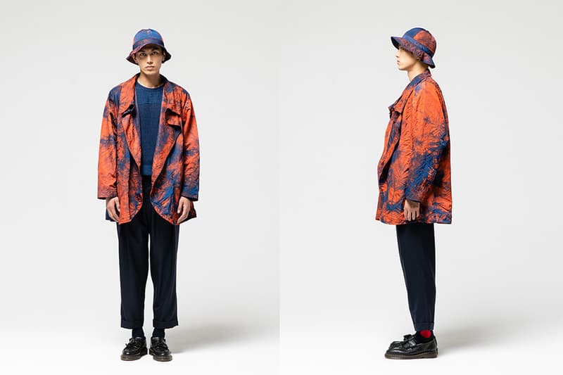 Blue Blue Japan lookbook spring summer 2019 collection tie dye indigo patchwork boro stitching denim