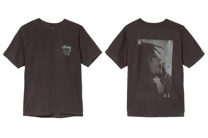 Bob Marley Stussy Collab Spring Summer 2018 Reggae Bob Marley & The Wailers graphic tee shirt july 6 2018 drop release date info