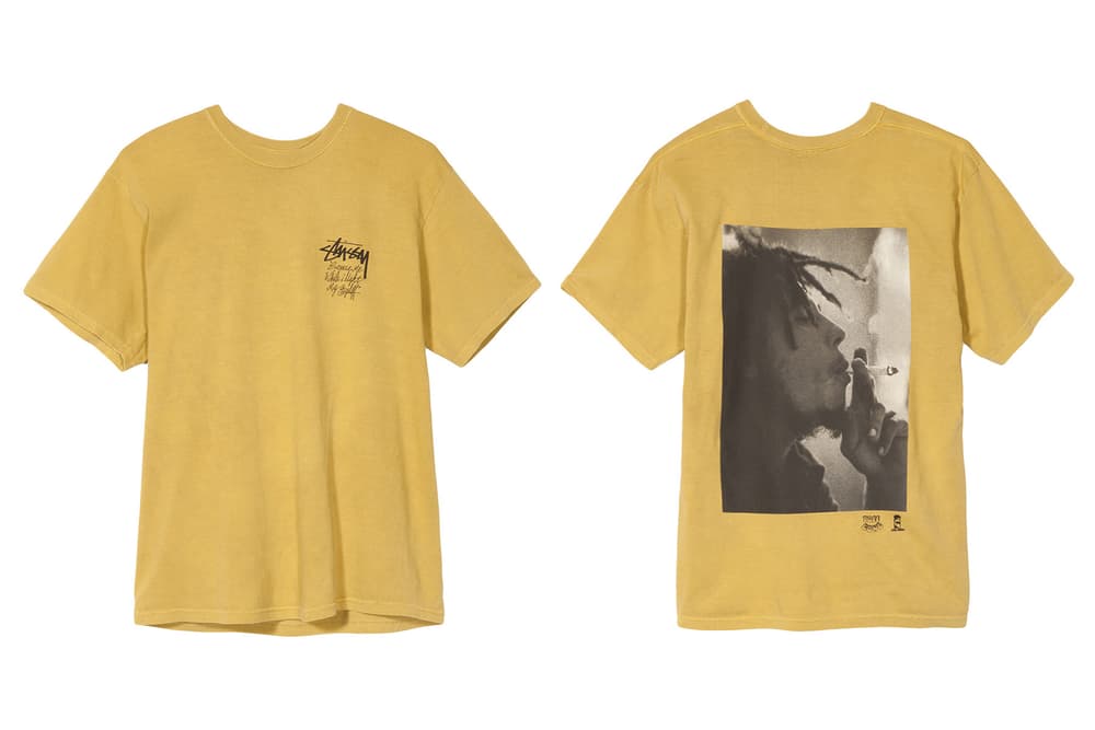 Bob Marley Stussy Collab Spring Summer 2018 Reggae Bob Marley & The Wailers graphic tee shirt july 6 2018 drop release date info