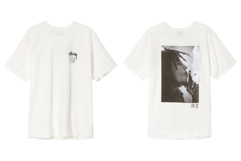 Bob Marley Stussy Collab Spring Summer 2018 Reggae Bob Marley & The Wailers graphic tee shirt july 6 2018 drop release date info