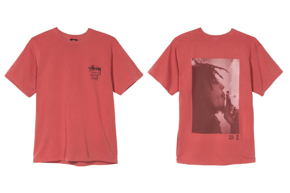 Bob Marley Stussy Collab Spring Summer 2018 Reggae Bob Marley & The Wailers graphic tee shirt july 6 2018 drop release date info