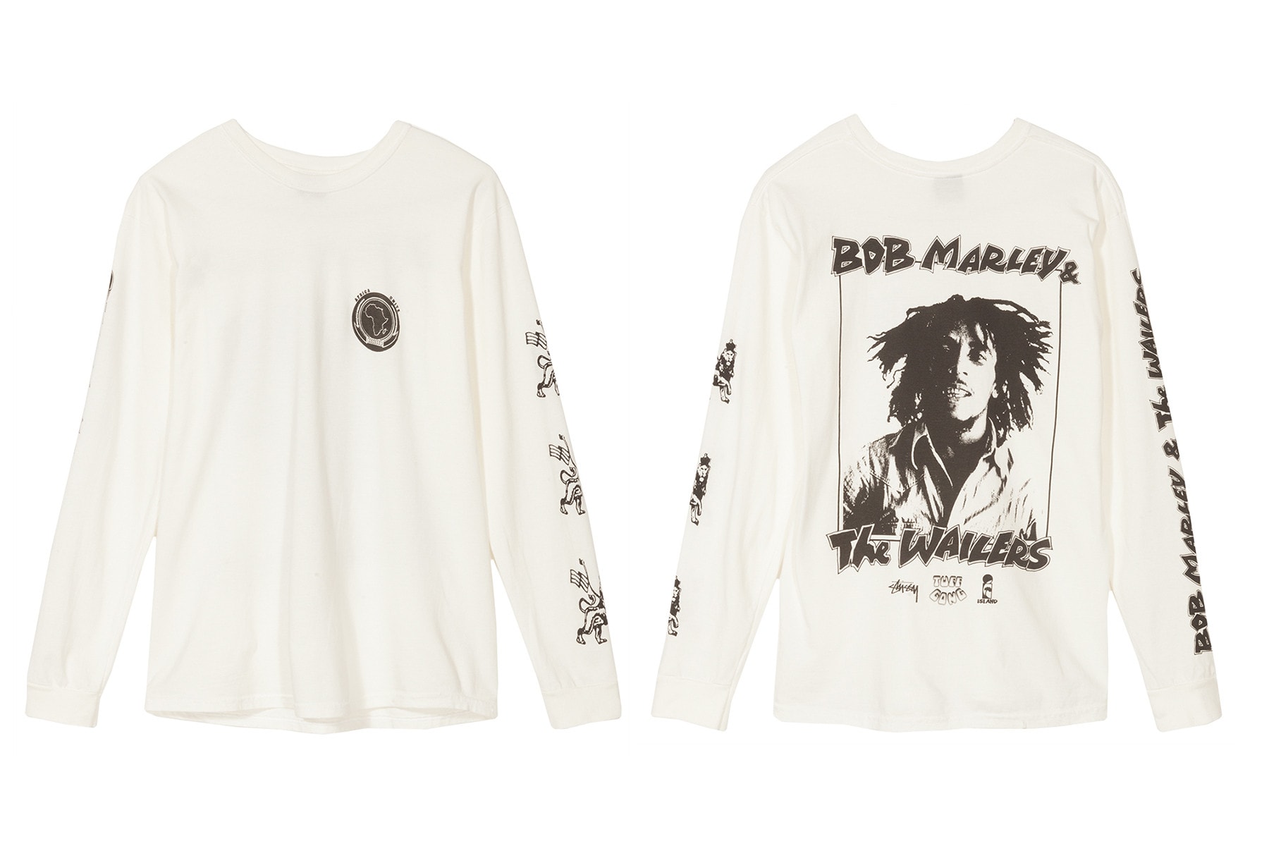 Bob Marley Stussy Collab Spring Summer 2018 Reggae Bob Marley & The Wailers graphic tee shirt july 6 2018 drop release date info