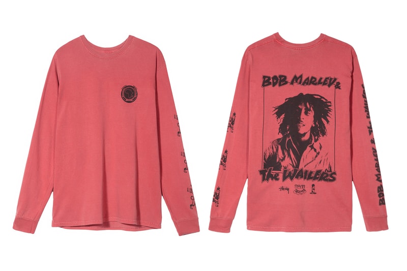 Bob Marley Stussy Collab Spring Summer 2018 Reggae Bob Marley & The Wailers graphic tee shirt july 6 2018 drop release date info