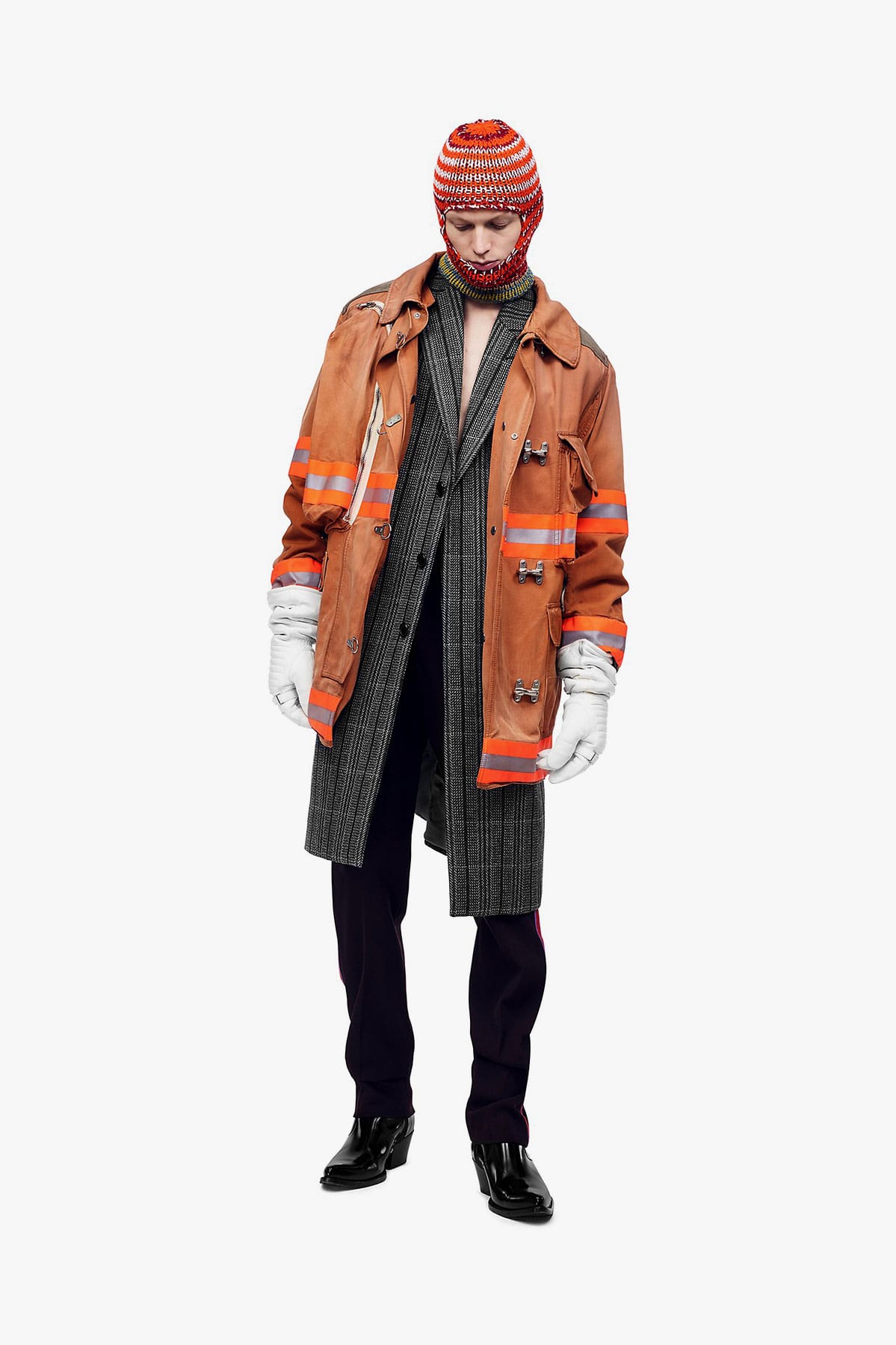 calvin klein 205w39nyc fireman jacket
