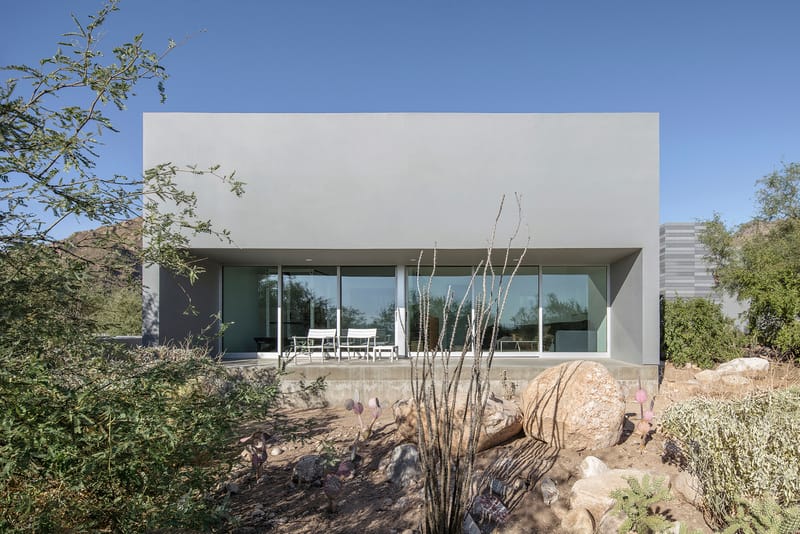 The Canyon House Blends Perfectly Into Its Desert Surroundings