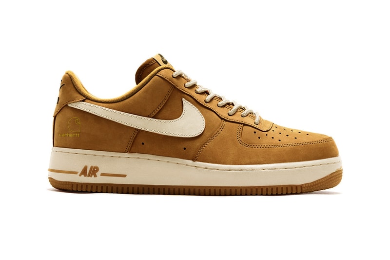 Carhartt WIP Nike Air Force 1 Collab Rumor utility low prm camo Ale Brown Sail total Orange