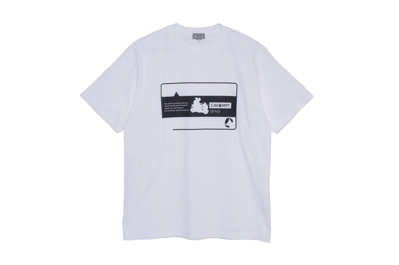 Cav Empt Fall Winter 2018 release info shirts jackets sweaters belts bags socks