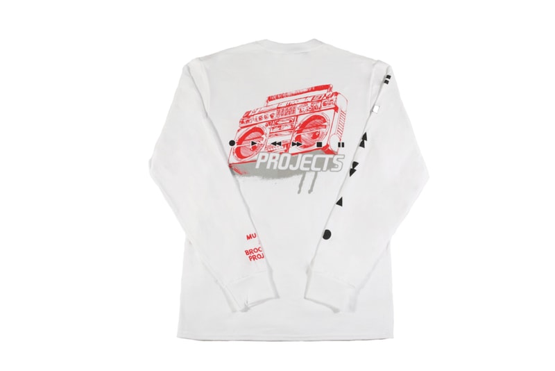chad muska skate skateboarding brooklyn projects dom t-shirt tee long sleeve short white red collection capsule