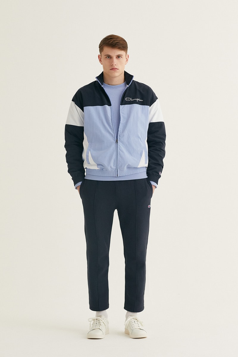 Champion Fall/Winter 2018 Collection First Look Fashion Cop Purchase Buy Soon Jackets Tracksuit Bottoms Half-Zips T-Shirts Hoodies Trousers