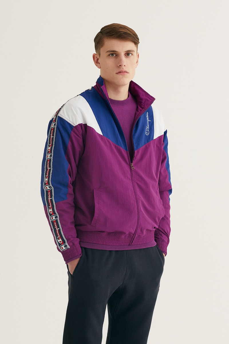 Champion Fall/Winter 2018 Collection First Look Fashion Cop Purchase Buy Soon Jackets Tracksuit Bottoms Half-Zips T-Shirts Hoodies Trousers