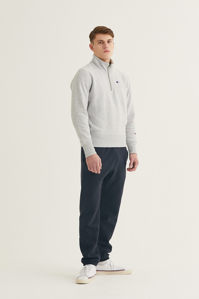 Champion Fall/Winter 2018 Collection First Look Fashion Cop Purchase Buy Soon Jackets Tracksuit Bottoms Half-Zips T-Shirts Hoodies Trousers