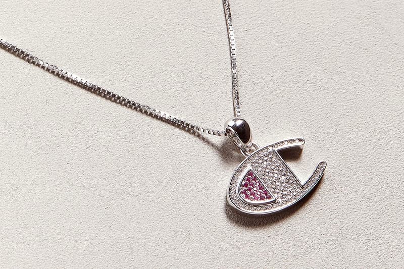Champion 14K Gold-Plated Sterling Silver Charm Necklaces silver