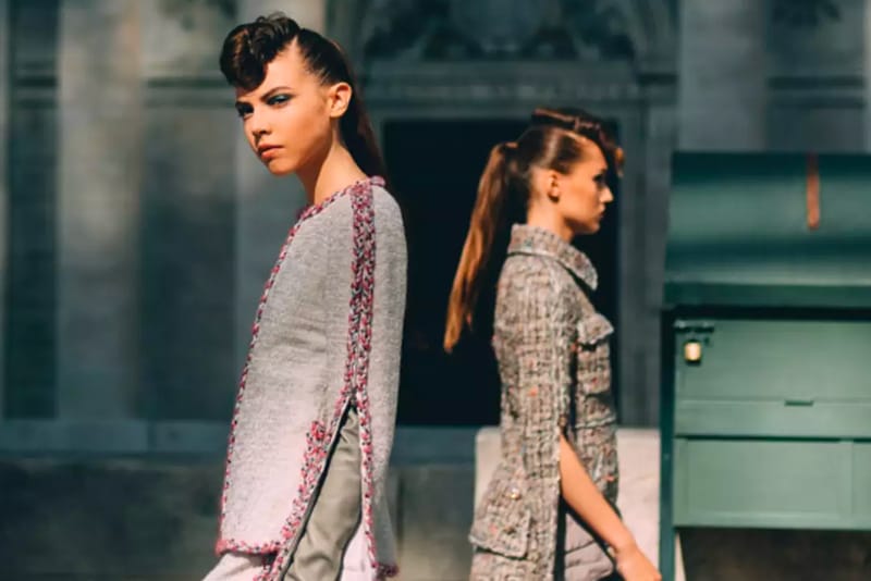 Karl Lagerfeld Takes Chanel Haute Couture FW18 to the Streets of Paris