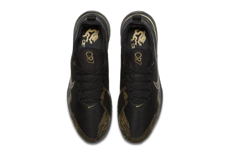 Cristiano Ronaldo Nike FC CR7 "Black/Metallic Gold" sneaker release date price