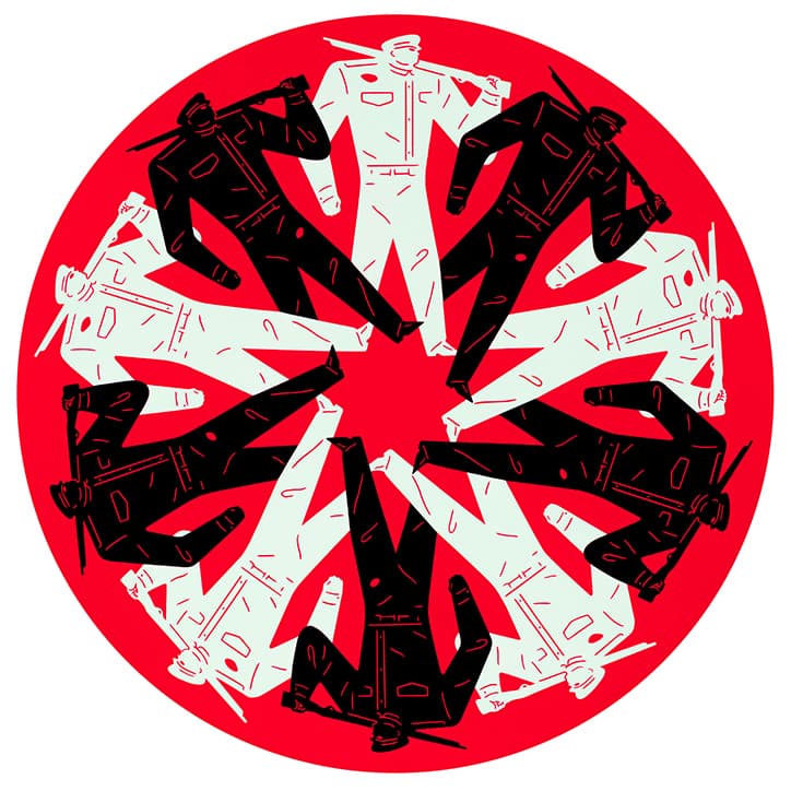 Cleon Peterson "Blood and Soil" Exhibition