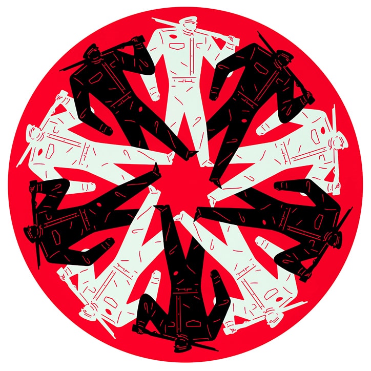 Cleon Peterson "Blood and Soil" Exhibition