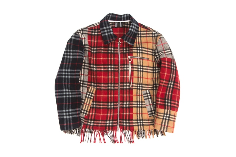 clothsurgeon Burberry Scarves Jacket Reconstruct Project