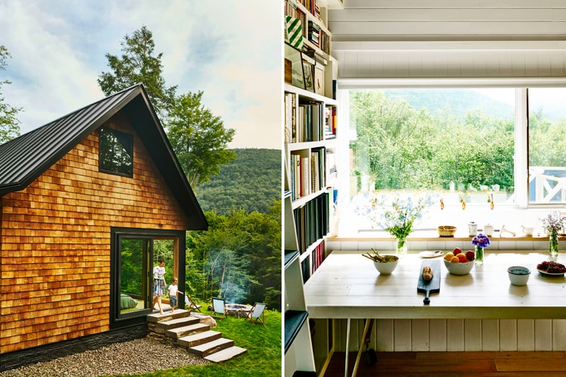 Sarah Andelman Catskills New York Cabin Home colette architecture usa holiday house cottage architectural digest