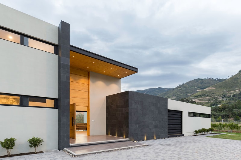 the collectors house ecuador interior design architecture home living space hot tub vintage car pool CU+AR ESTUDIO