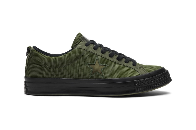 carhartt wip converse one star collaboration september 6 2018 green black