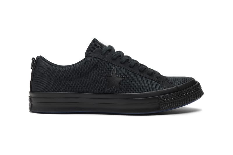 all black converse one star