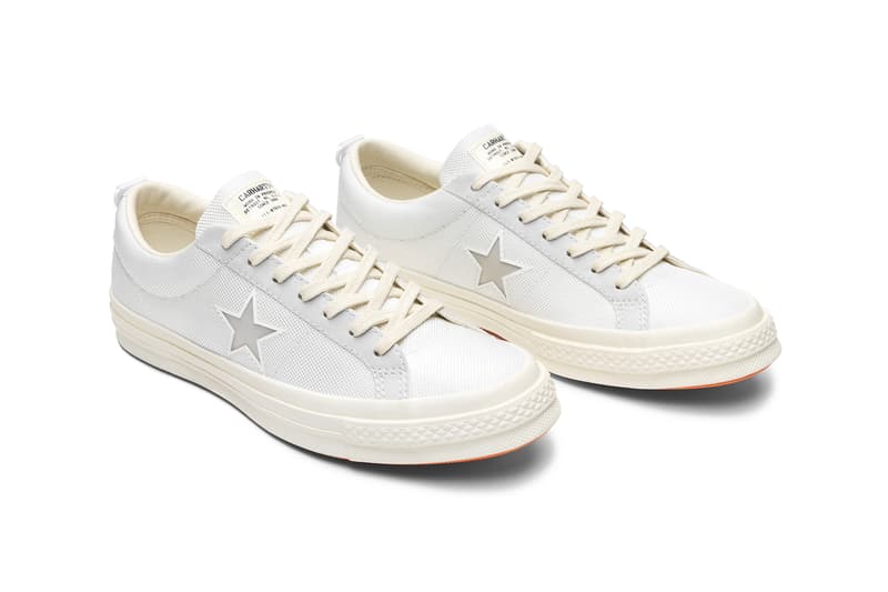 carhartt wip converse one star collaboration september 6 2018 white