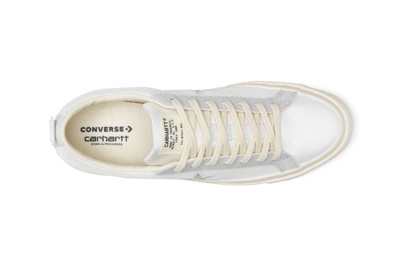 carhartt wip converse one star collaboration september 6 2018 white