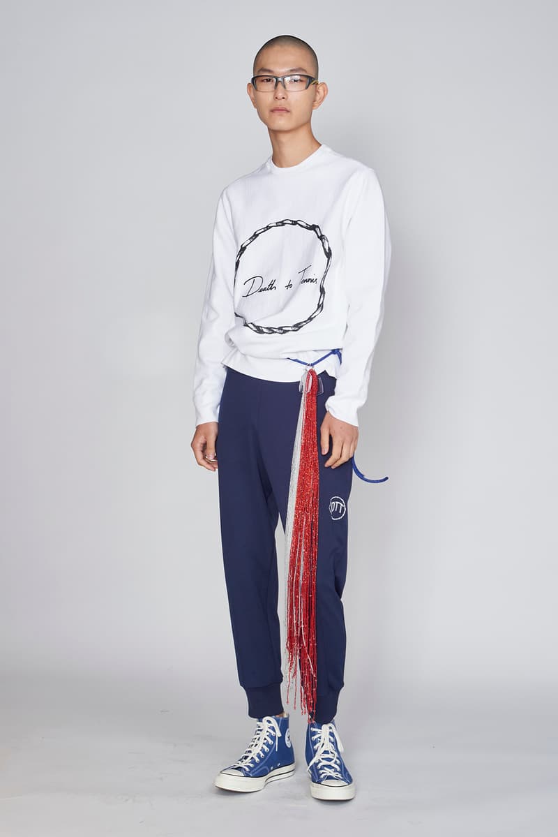 Death to Tennis spring summer 2019 collection new york fashion week mens lookbook backstage