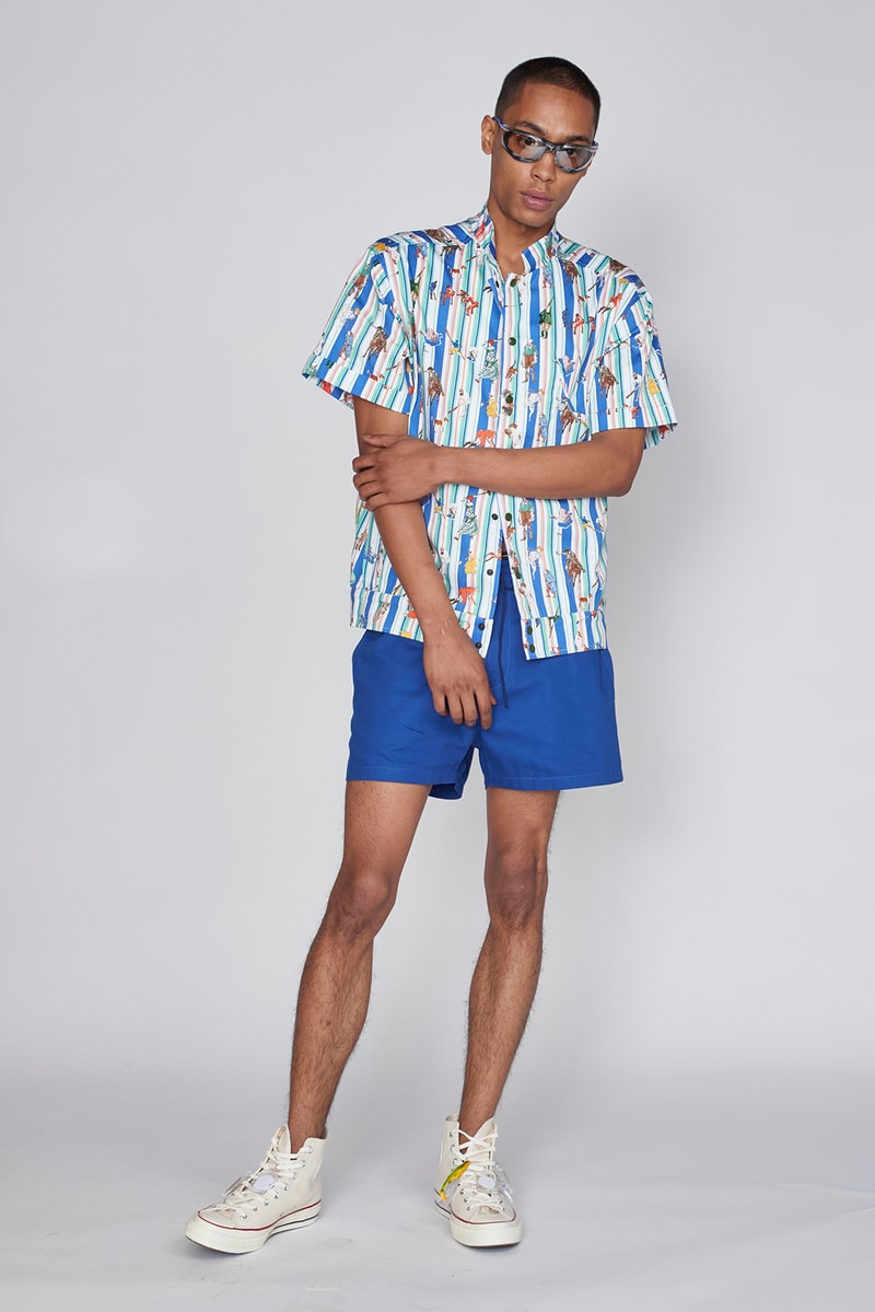 Death to Tennis spring summer 2019 collection new york fashion week mens lookbook backstage
