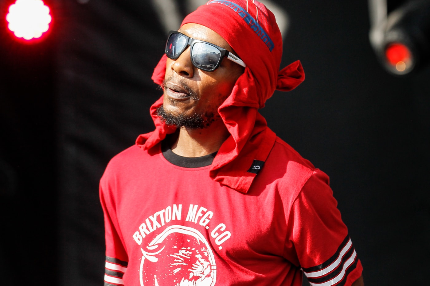 Del the Funky Homosapien Gorillaz Stage Fall Fractured Rib Punctured Lung