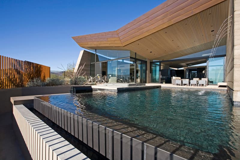 Desert Wing Kendle Design Collaborative Architecture Modern Interior Exterior Design Houses Homes Scottsdale United States America Swimming Pool Desert