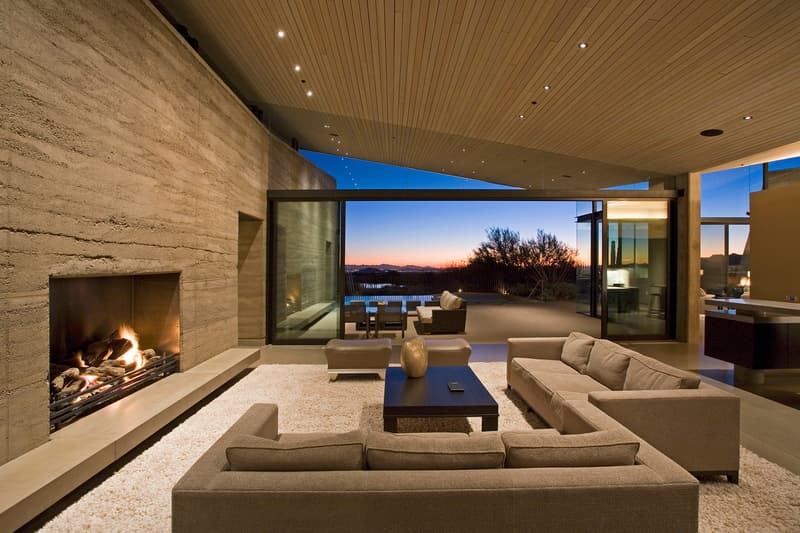 Desert Wing Kendle Design Collaborative Architecture Modern Interior Exterior Design Houses Homes Scottsdale United States America Swimming Pool Desert