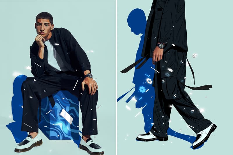 Diesel Mad Dog Jones Transparency Blue Lookbook jeans denim indigo blue clear watches timepieces chronograph Mega Chief DZ4487 MS9 DZ1868