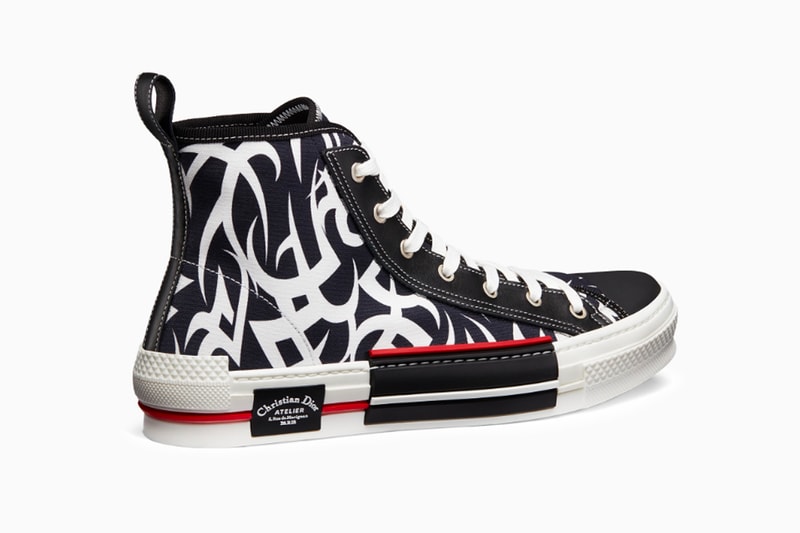 B21 B23 Socks High Top Sneaker Trainer Tribal Knit Technical Canvas