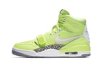 An Official Look at the Don C x Jordan Legacy 312 "Ghost Green"