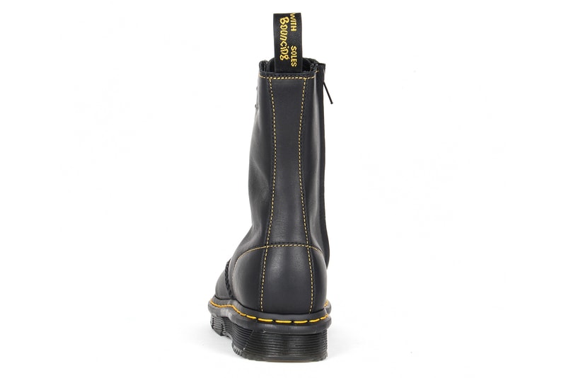 Dr. Martens x Yohji Yamamoto Fall/Winter 2018 Collab Collaboration Collection Boots Shoes Kicks Trainers Sneakers Footwear 1460 10-hole boot silhouette paris fashion week release information