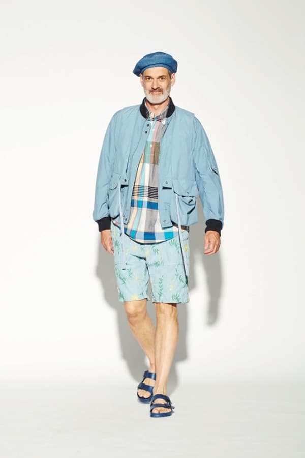 Engineered Garments Spring Summer 2019 Lookbook Birkenstocks Hoka One One Suicoke sandals adidas Vans Tricker