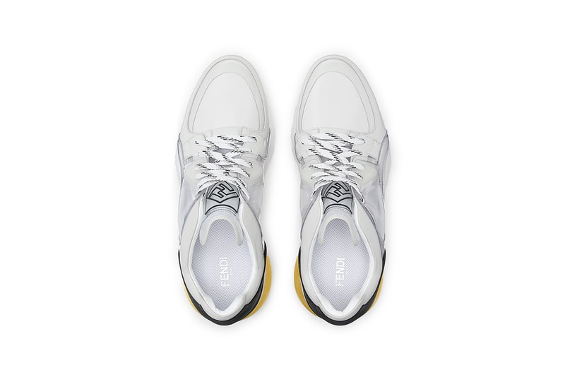 Fendi chunky sneaker preorder white 2018 october footwear
